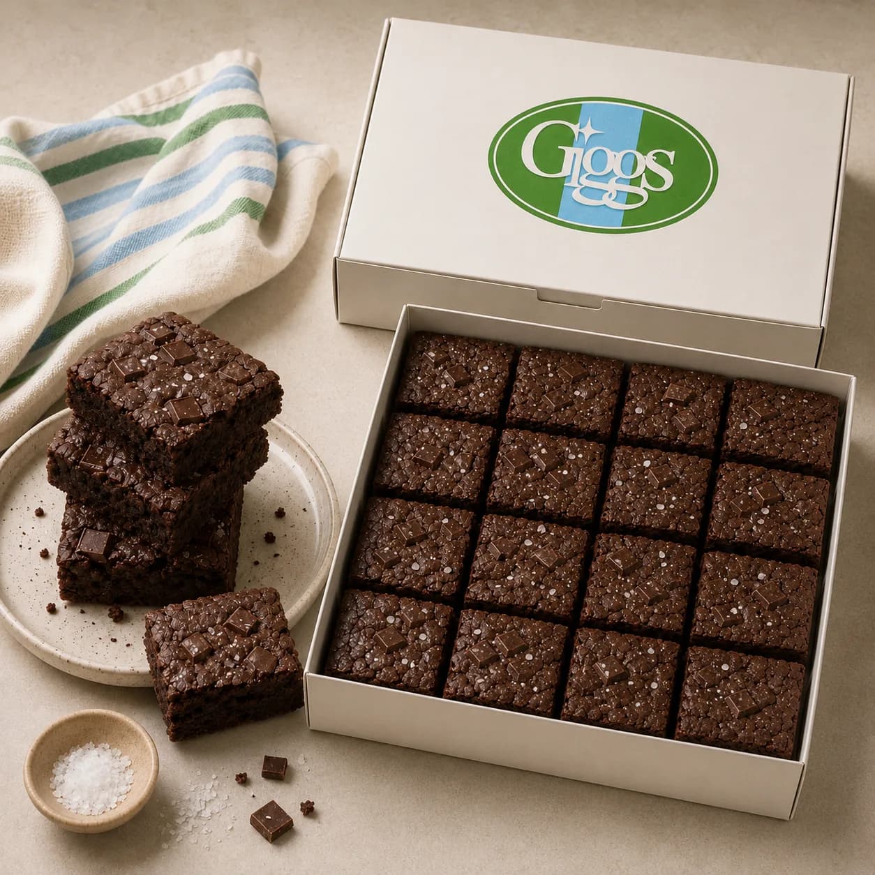 Dark Chocolate & Sea Salt Brownie