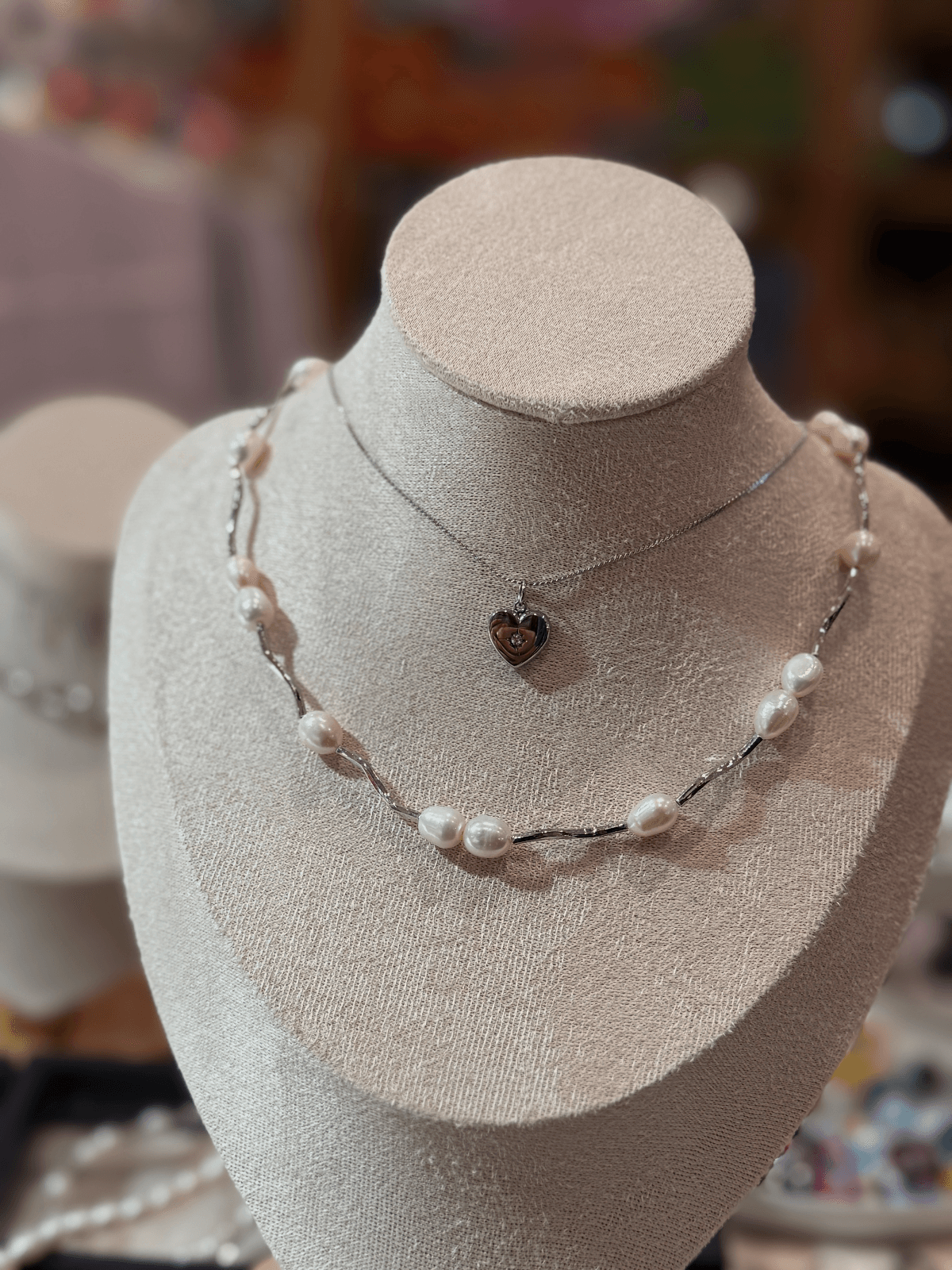 S-Curve Freshwater Pearl Duo Gift Set — 3