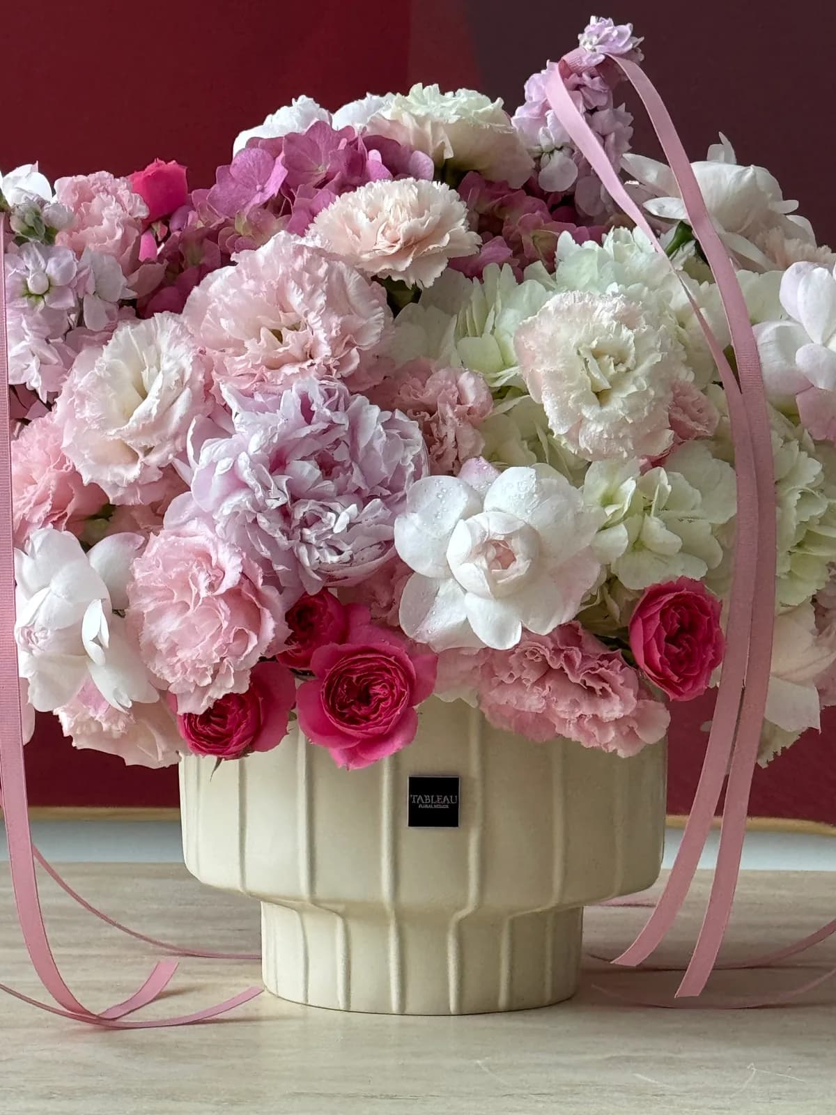 Blush Reverie Vase Arrangement — Large — 2
