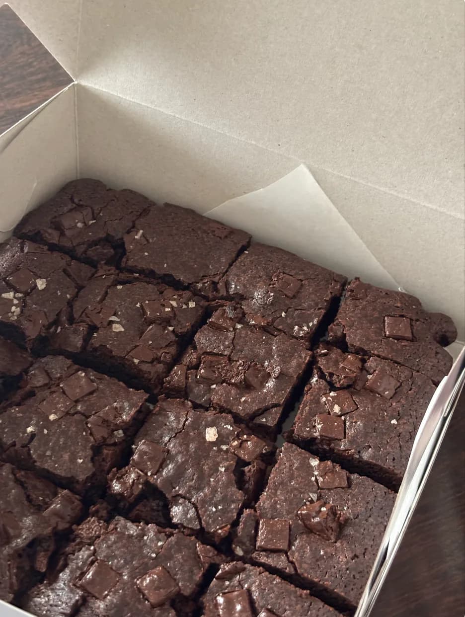 Dark Chocolate & Sea Salt Brownie — 2
